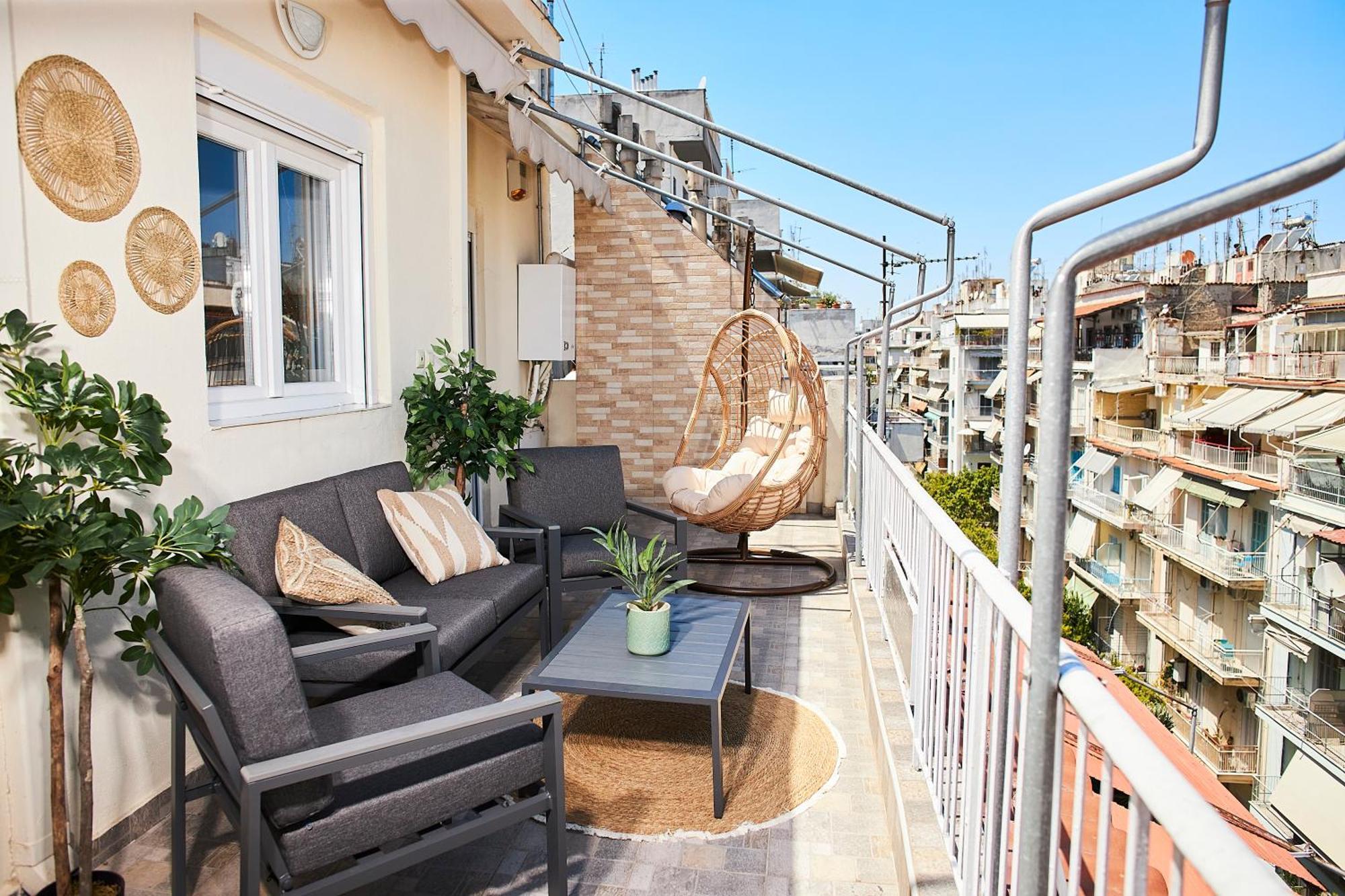 Gem Of Rotonda, City View Penthouse By Binobi! Thessaloniki Exterior foto
